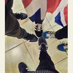 #ThreeStripes #3foil #HershamBoys_Band #AdidasShoes #UK @adidasIndonesia @BritishSubcult @Modculture