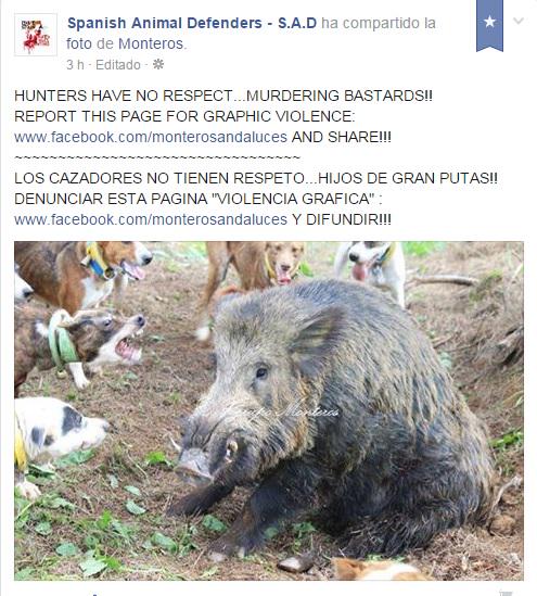 Blogmonteros's tweet photo. #blogmonteros Estamos siendo amenazados por este grupo de animalistas radicales
https://t.co/3YFFyFKHTz http://t.co/TF7ZTGh8L9