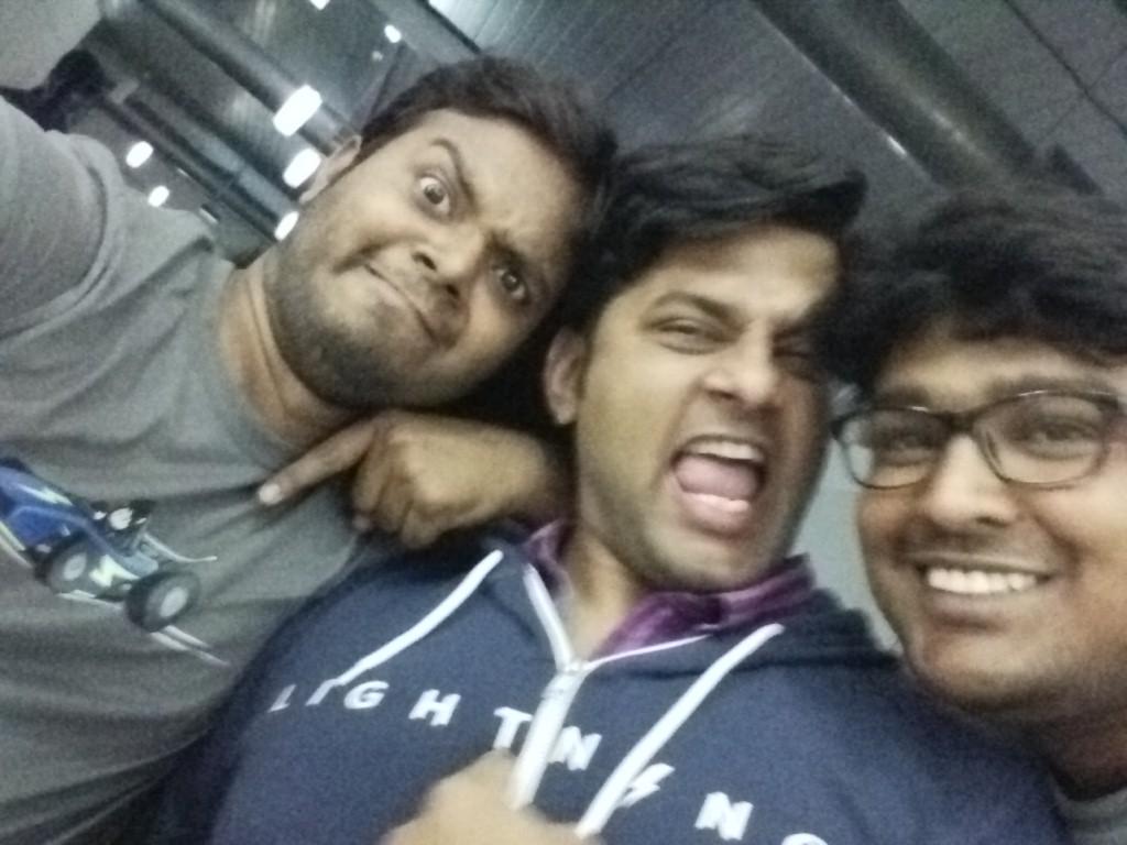 cloudyabhi's tweet image. Selfie organizing team @salesforce #SalesforceDGBangalore #lightningdevweek @cloudy_abhi @goabhigo and @madankhichi