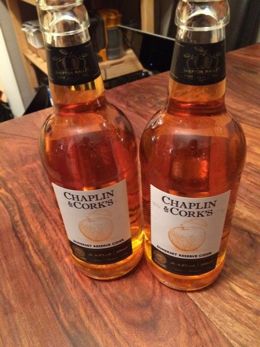 deankennett's tweet image. Chaplin &amp;amp; corks #cider No.9 I'm done