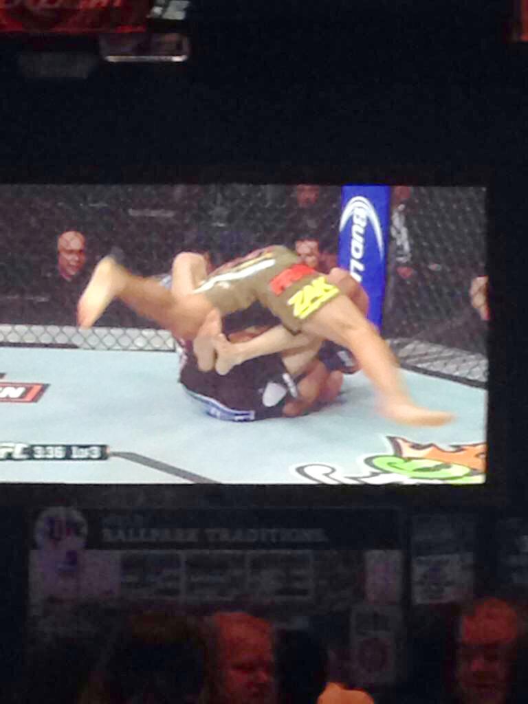 UFCPayPerView's tweet image. You watching the fight at a @Hooters or @BWWings @TWooodley  #ufc #UFC185