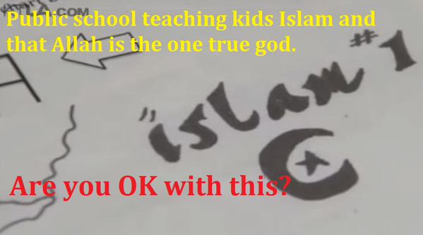 L.A. public school teaching kids “Allah is the One True God”