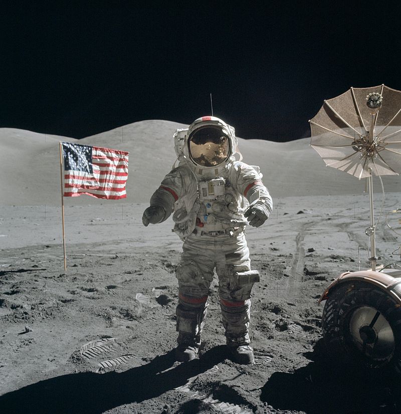 Happy birthday to Eugene Cernan, who was the last man to walk on the moon! 