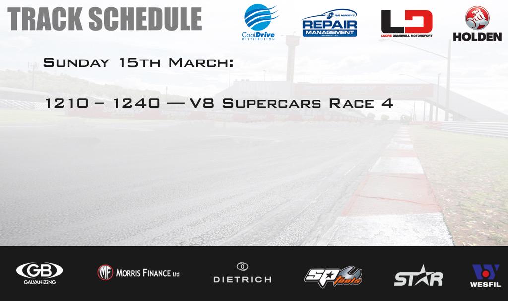 LD_Motorsport's tweet photo. Final day here at the @ausgrandprix! @NickPercat to start P12 & Blanchard to start P23 #auspg #V8SC #CoolDrive #RMA http://t.co/8SumQ1kZVM