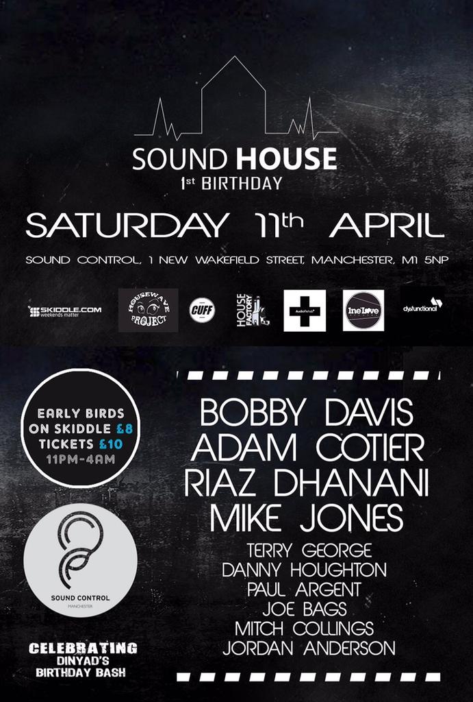 BobbyDavisHW's tweet photo. Manchester !!! @djpaulargent @SoundhouseMCR @Riaz_Dhanani @AdamCotier @thisiscuff @Dysfunctional_ @HousewaveLive RT http://t.co/omFyMiAZzc