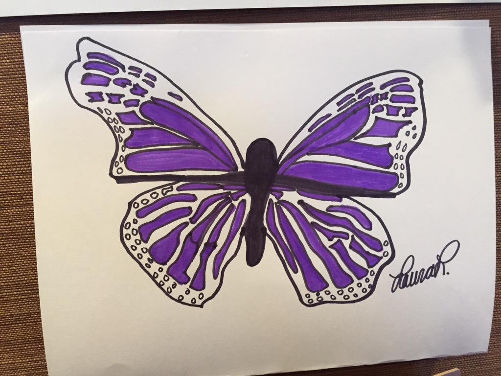 Tony_Buzan's tweet image. Who #Created Who?!  The #Butterfly #Laura, or #Laura The #Butterfly??!