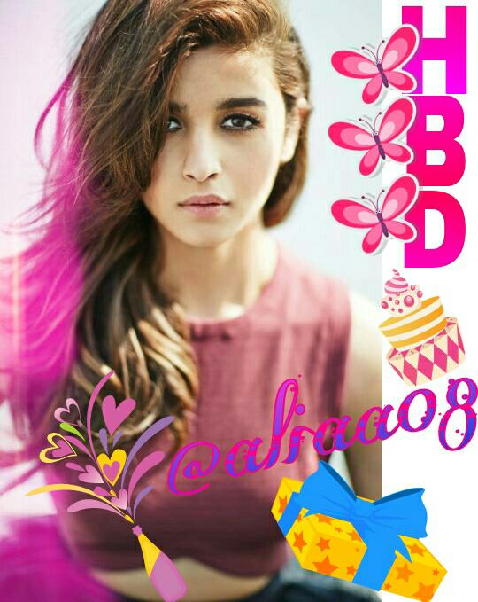 My new Dp for birthday celebration...the world\s most pretty princess...          Happy Birthday Alia Bhatt 