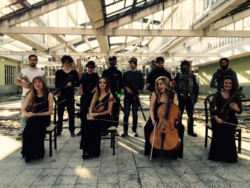 BryonyCello's tweet photo. Shooting in Portugal! #happydays with @ThePavaoQuartet http://t.co/bprQVHkqEW
