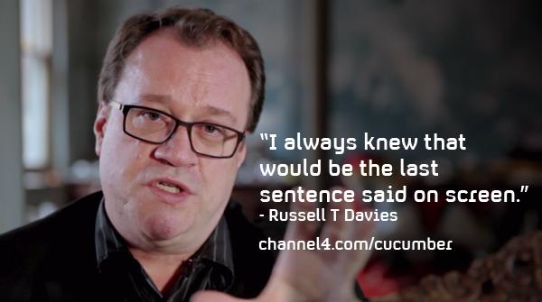 Just watched the final #Cucumber? RTD discusses that final scene in our on set video: ow.ly/KikkW