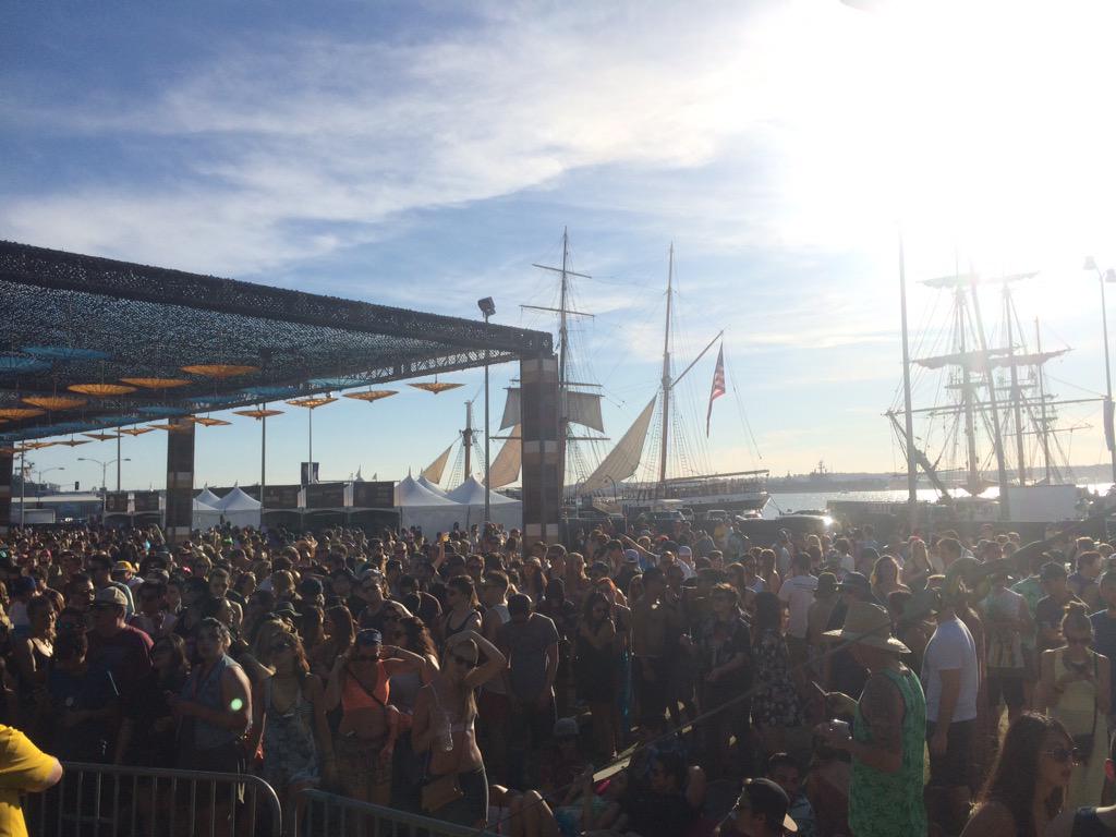 Mixmag's tweet image. Can't be this view. @crssdfest @Klangkarussell