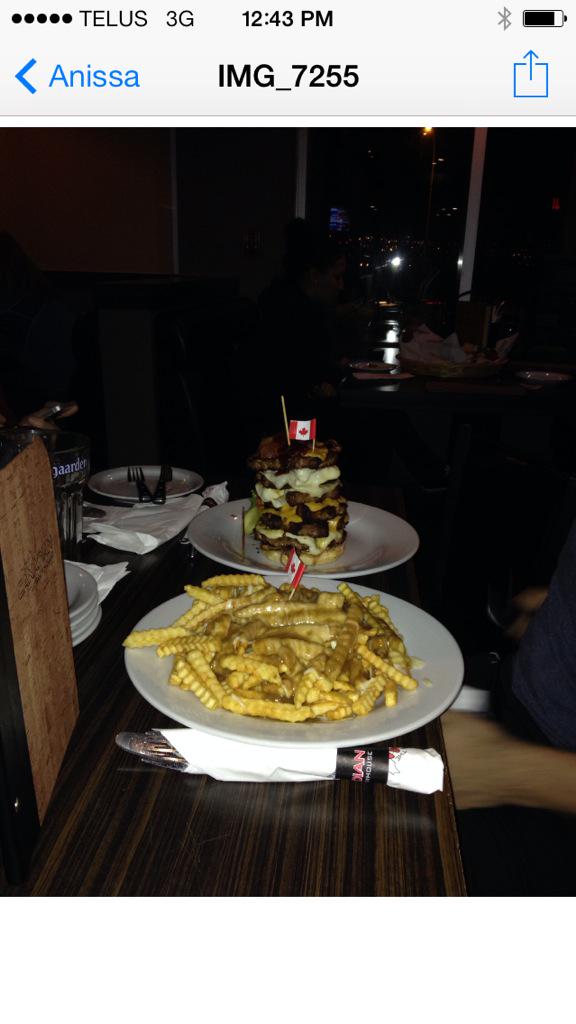 Burger &amp; fries anyone?