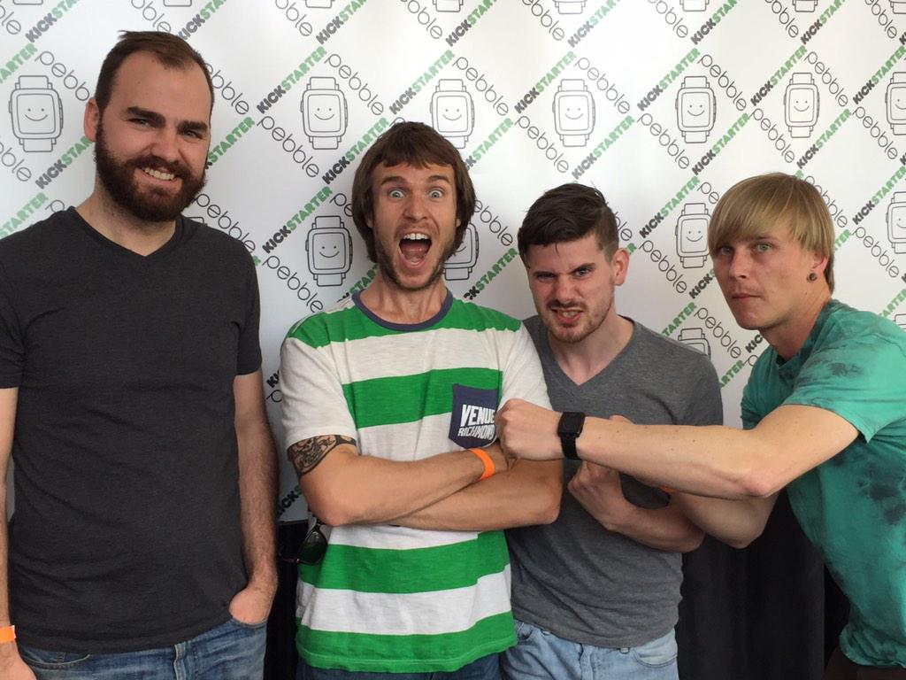 RobertCEdwards's tweet image. Great to see the progress and get excited about what&apos;s coming! @thewillpowers @THEream #SXSW @Pebble