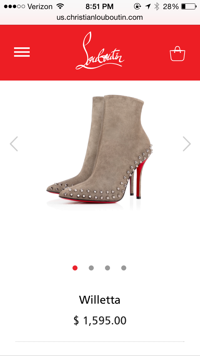 thequeencalista's tweet photo. Just bought these brag louboutin's #inlove #redsole http://t.co/ywcnbEHpRZ