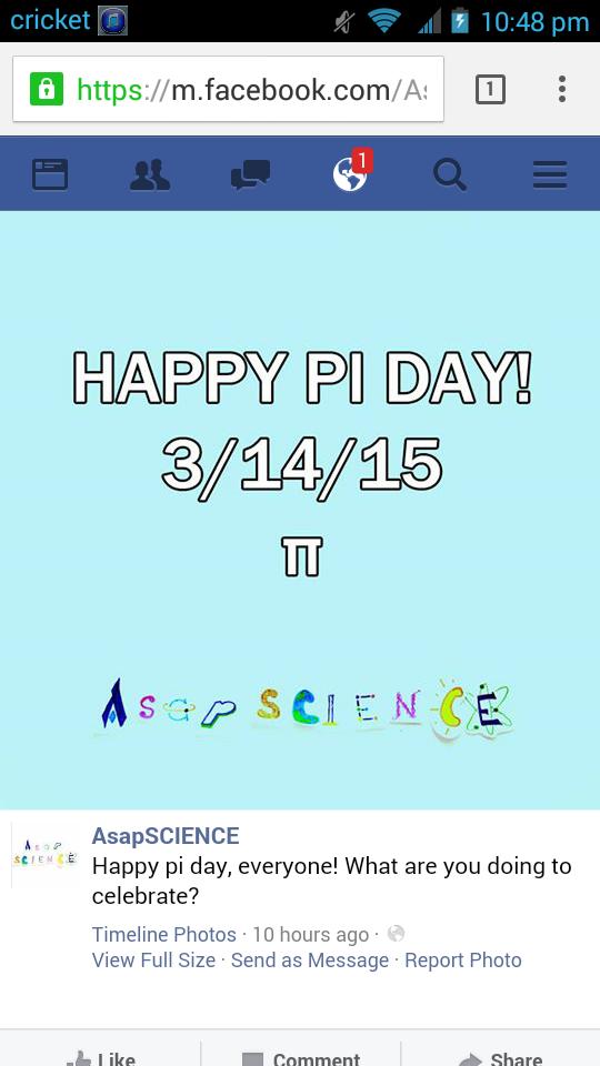 EmilyMorales99's tweet photo. @Epic_Pi_Day http://t.co/M29l9xwlXi