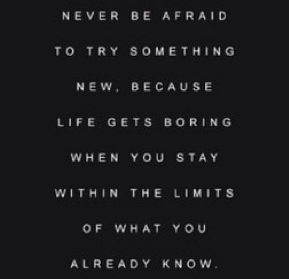 CareerContessa's tweet photo. Do something new this weekend! #happysaturday #noregrets #breakingroutine http://t.co/cjN1Ry5LFT