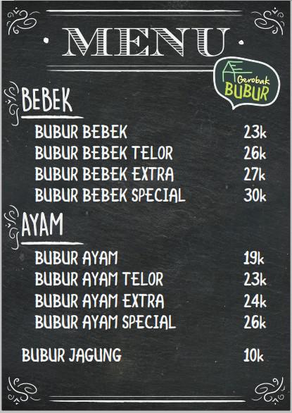buburbebek's tweet photo. Hello World ! Ayo nikmati Bubur Bebek Spesial dari kami hanya di @FoodGarden17 Kemang. Setiap hari mulai jam 15.00 :) http://t.co/W3YWdEbmh5