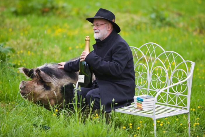 "Death isn't cruel - merely terribly, terribly good at his job". RIP Bollinger Wodehouse Prize winner Terry Pratchett