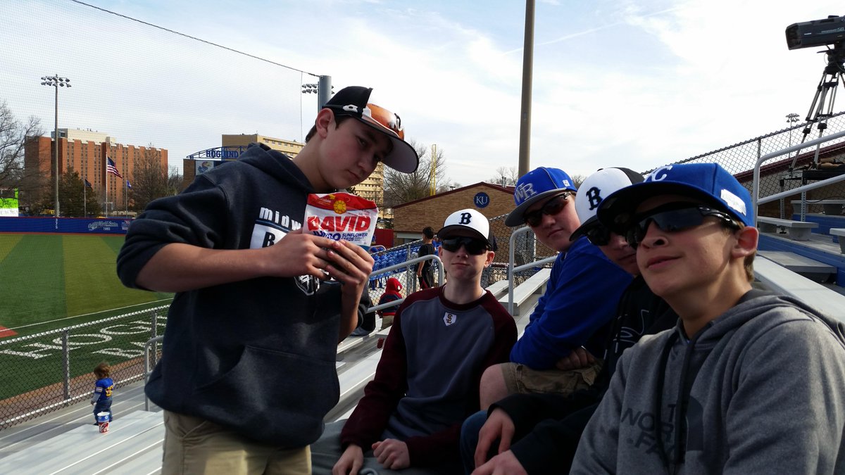 Good day at the ballpark! #kubaseball