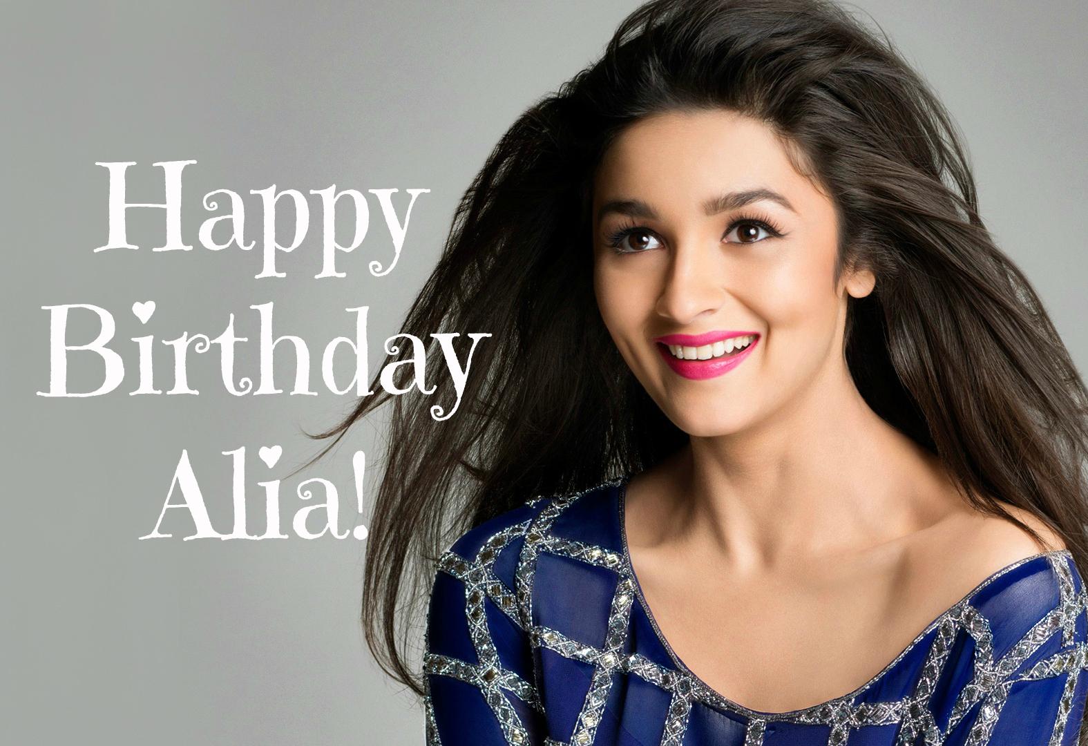 Happy Birthday Alia Bhatt! 