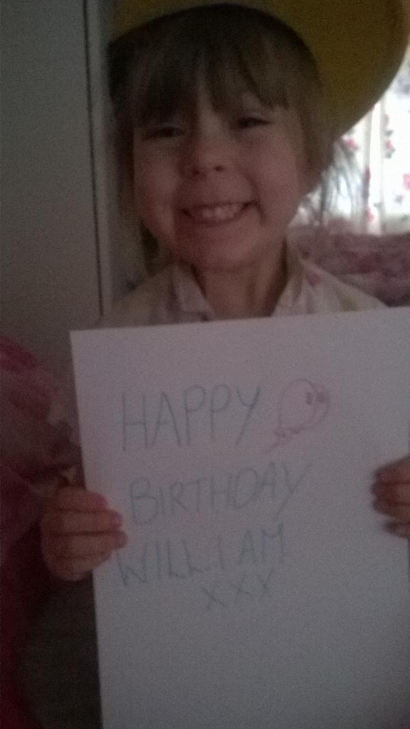  happy birthday  from macey n mummy xxx 