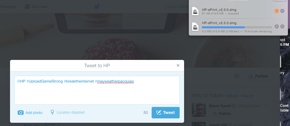 wheely7044's tweet photo. @HP #UploadGameStrong #breaktheinternet #mayweatherpacquiao http://t.co/5p1CrZndXG