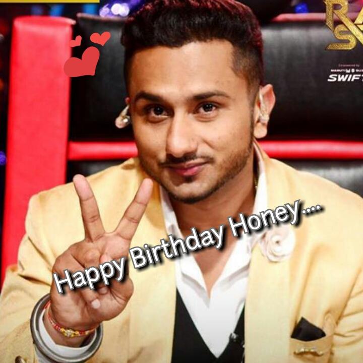 Happy Birthday Yo Yo Honey Singh May GOD bless u....   