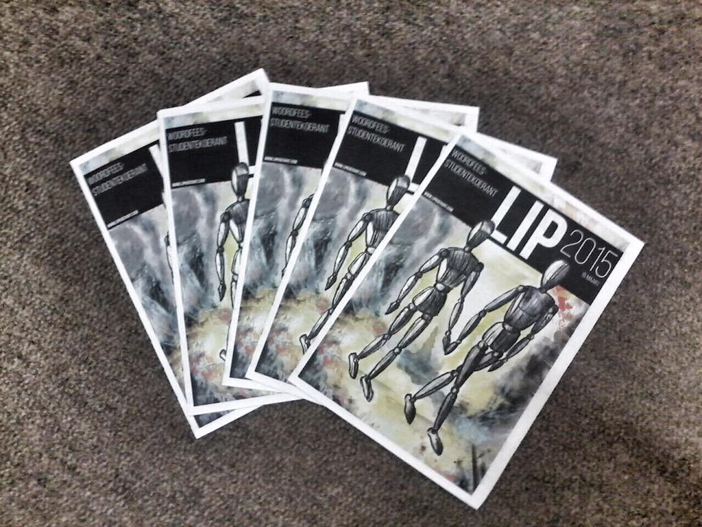 Môre, maak seker om vandag jou #LIP2015 in die hande te kry! Jy wil nie uitmis nie! #Woordfees2015