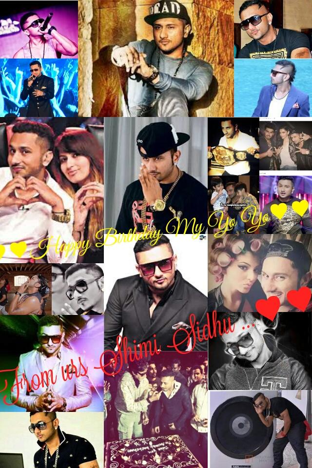  i hope all yo yo \s fan will like this :) :D once again happy birthday honey singh .........     