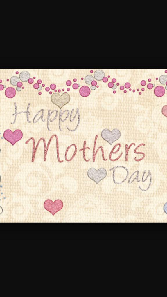 Happy Mother's Day hope all the mummies get spoilt xxx