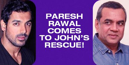bollywoodmixer's tweet photo. Mixer Gossip: How did #PareshRawal rescue @TheJohnAbraham? Read on: http://t.co/QRk7WIAF30 #WelcomeBack http://t.co/slcJVZ0ojp