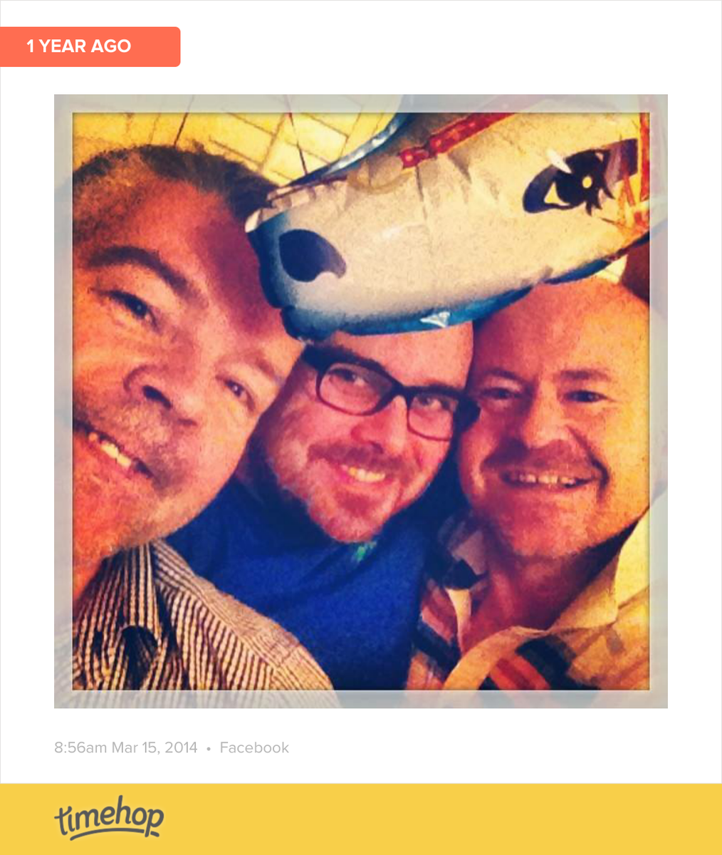 tiker's tweet photo. Exactly 1 year ago today! (via @timehop) http://t.co/sV0D4ec9r3 http://t.co/vh3XXIdh7h