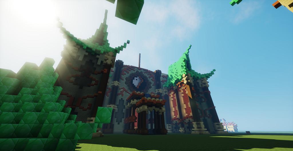 MysteriousBlock's tweet photo. Ptit timelapse sur du chinois fantastic! :) #MCBuild http://t.co/OCn1zZPd41