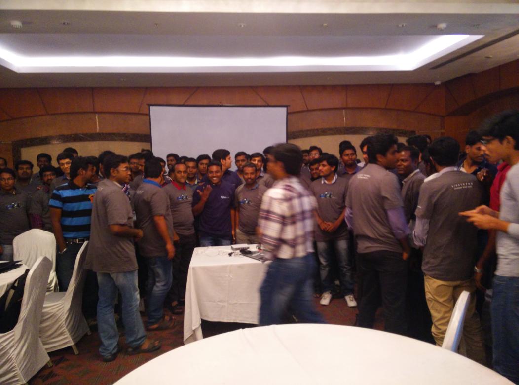 shivanathd's tweet image. 109 enthusiasts turned up today to #goLightningFast at #SDGChennai @salesforce @thisisnotapril .. Awesome energy