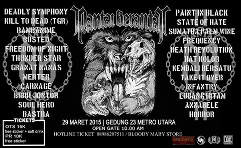 29 Maret 2015 siap buat event ini yeaaahh !!!