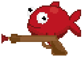 EstherBerges's tweet photo. Our first player! #RetroGameJam #OFish http://t.co/gLRx2fItMz
