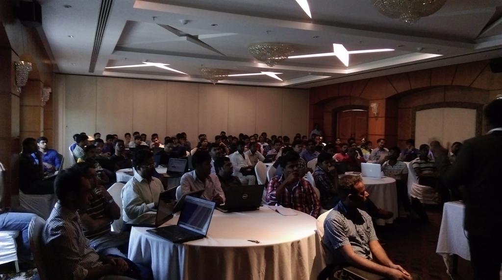 vijayprakashpj's tweet image. Awesome people at the #lightningdevweek  in #SDGChennai