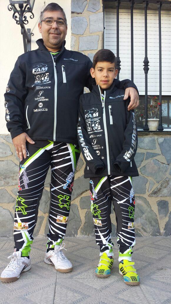 Nueva equipacion para el campeonato andaluz. Gracias a todos los que han confiado en este proyecto. Suerte alfonso.