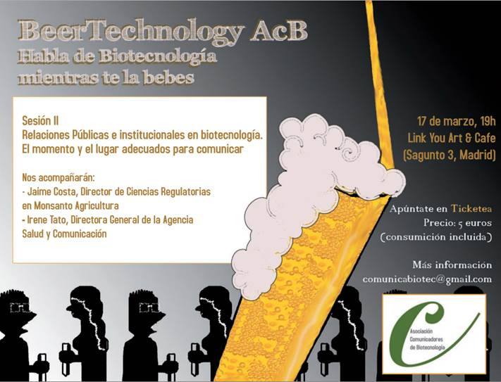Jose A. Plaza (@plaza_bickle) on Twitter photo Martes. Unas cervezas hablando de #biotecnología. Hace? @asebio <a href="/FEBiotec/">FEBiotec</a> <a href="/SEBiot_/">SEBiot</a> <a href="/AsBioMad/">AsBioMad</a> cc <a href="/ACBiotecnologia/">Comunica Biotec</a> Martes. Unas cervezas hablando de #biotecnología. Hace? @asebio <a href="/FEBiotec/">FEBiotec</a> <a href="/SEBiot_/">SEBiot</a> <a href="/AsBioMad/">AsBioMad</a> cc <a href="/ACBiotecnologia/">Comunica Biotec</a>