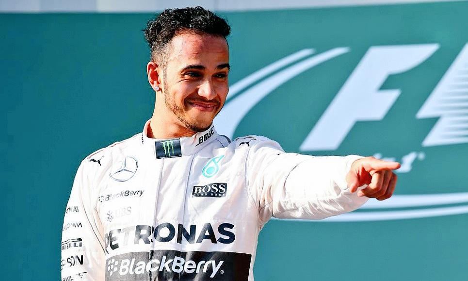 Reshy88's tweet photo. It's good to have Formula 1 back on the telly box :) #TeamLH http://t.co/E3DSWo6MKk