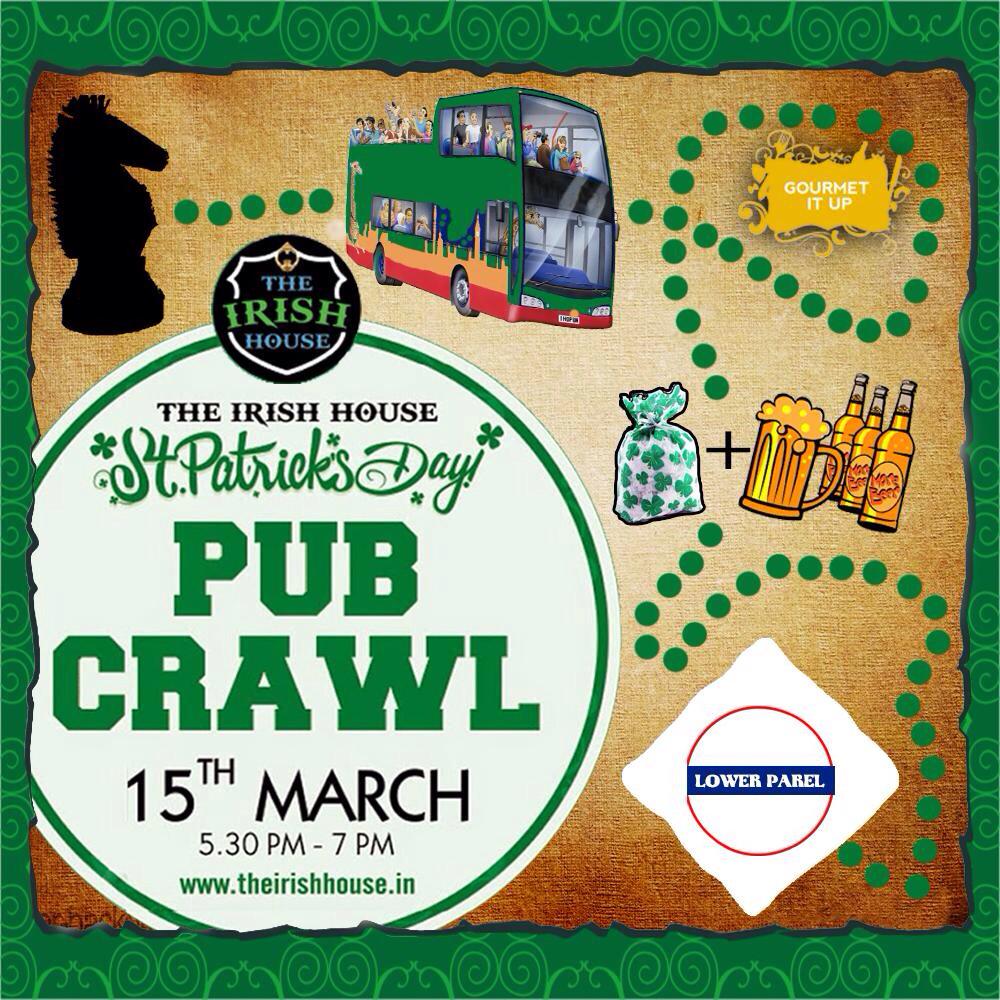 BombilTimes's tweet image. .@theirish_house #StPattysDay #PubCrawl begins in less than 2 hours. #BombilSunday