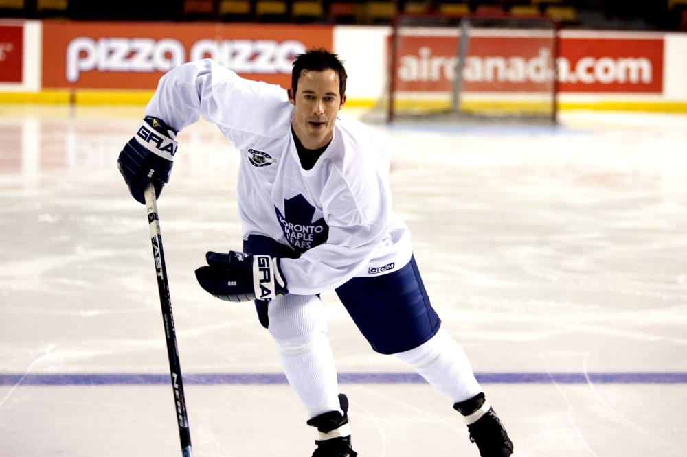 GayEssential's tweet photo. The film obtained permission by @NHL @MapleLeafs to use logos http://t.co/RkJrhDKK6e #BreakfastWithScot @CavanaghTom http://t.co/G17rfFx0Cg