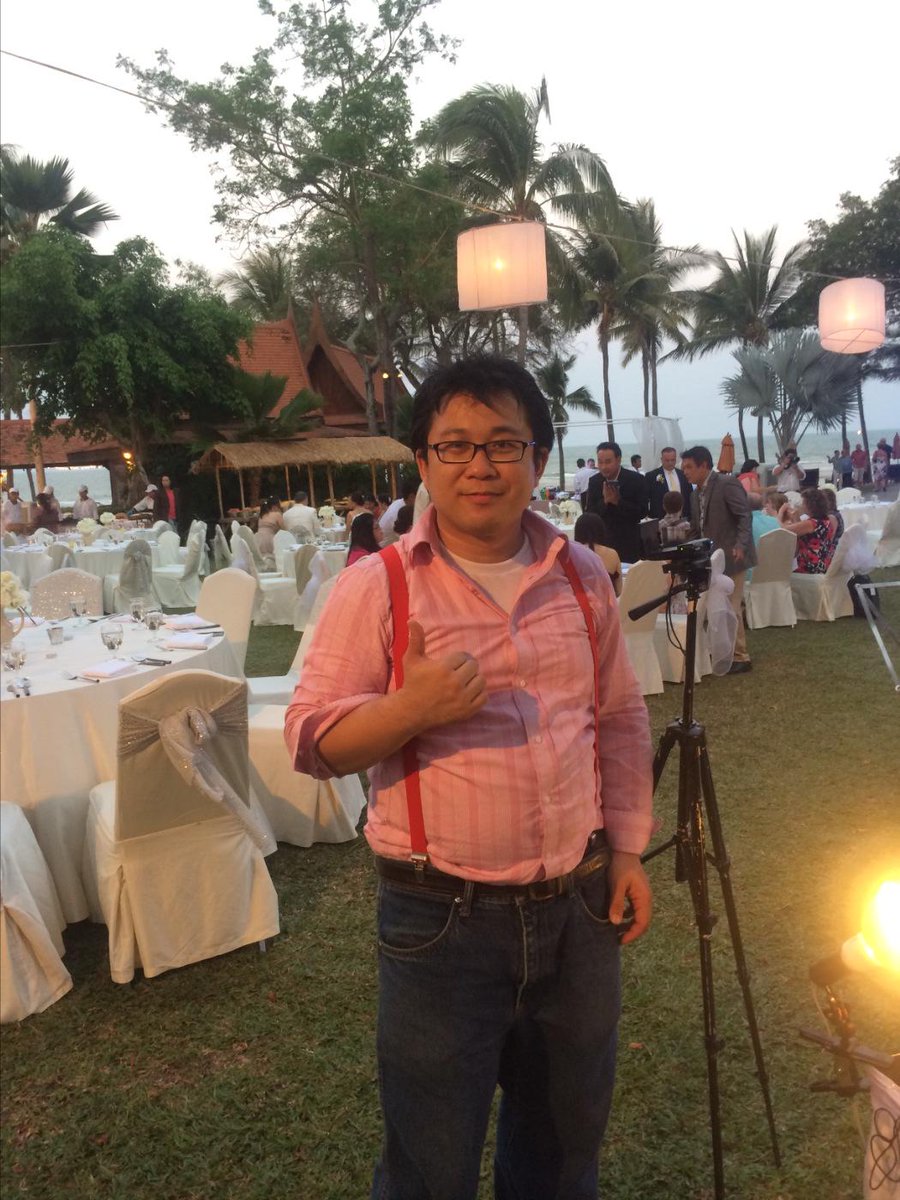 kristkwan's tweet photo. #iHear @iHearBand @plajazz @iPattt นายห้างพร้อมลุย! Wedding at Anantara Resort &amp; Spa Hotel Hua Hin http://t.co/1cRHWzeOKa
