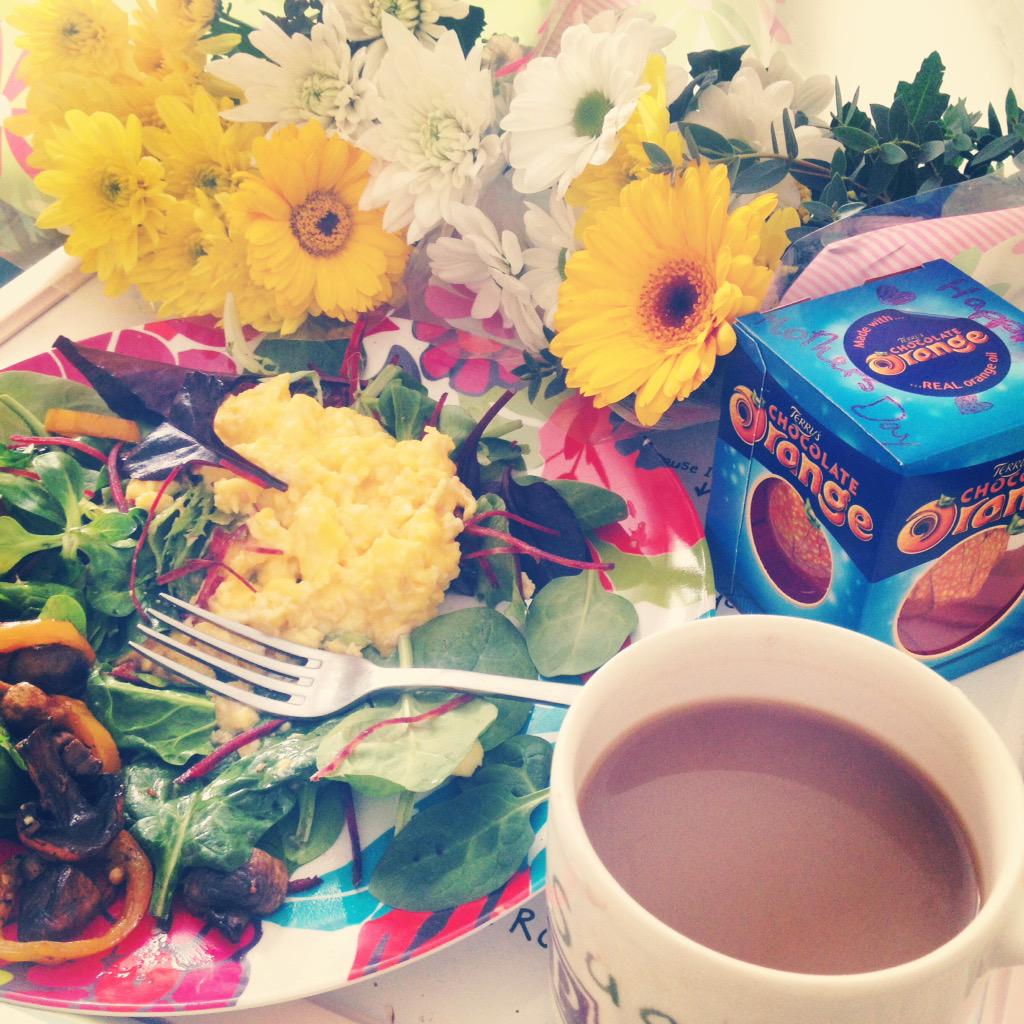 #HappyMothersDay song with breakfast in bed makes my kids smile! They love making my 1st coffee of the day. #grateful