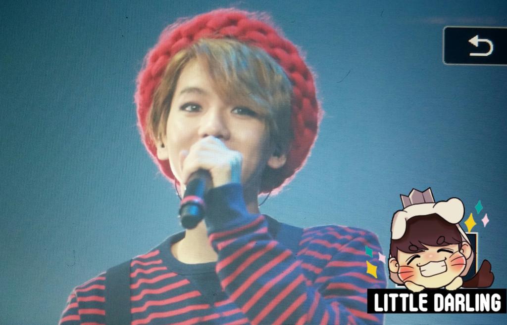 IndoEXOL's tweet photo. [Preview] 150315 #EXO #Baekhyun at The EXO'luXion (cr: LittleDarling) http://t.co/rQMkgI3wWm"