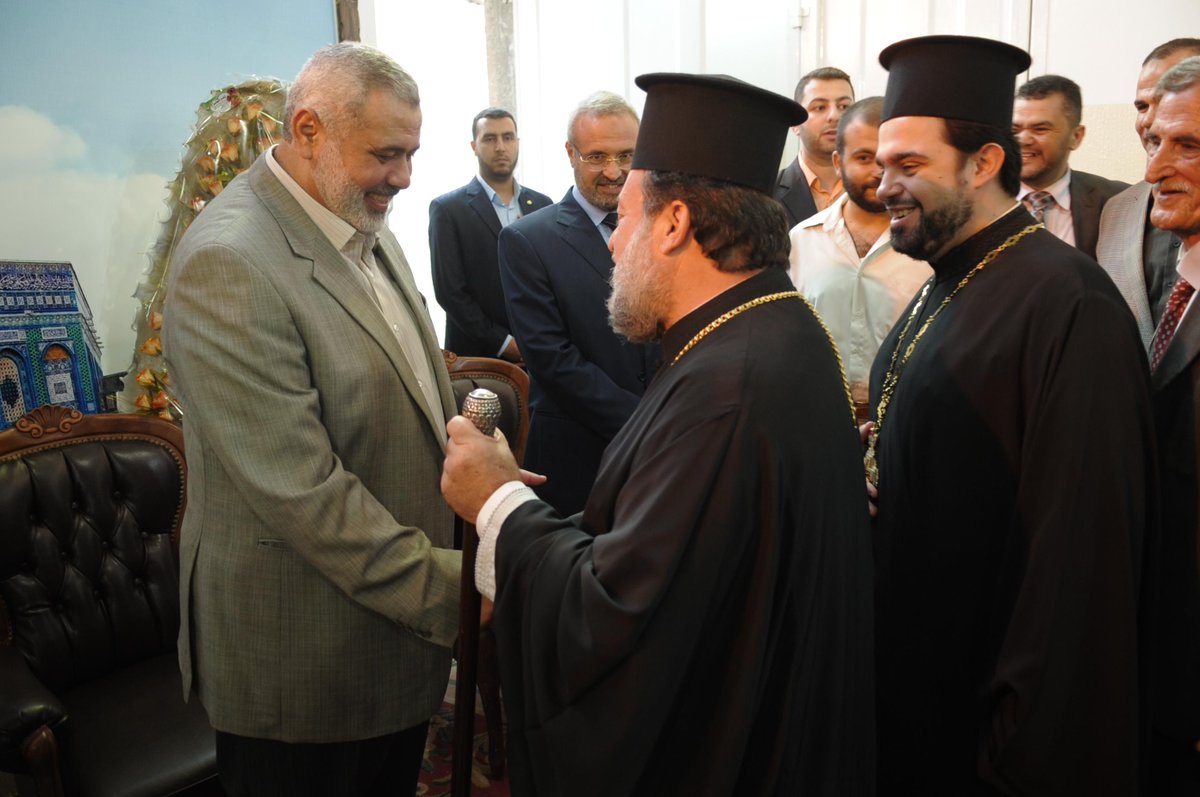 Ismael Haniya leader of Hamas, and former prime minster  in #Gaza  #AskHamas
