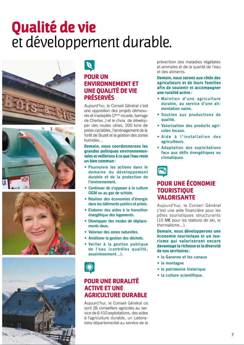 Une eau propre, une agriculture saine, un environnement préservé : tout projet devrait aller en ce sens #Toulouse