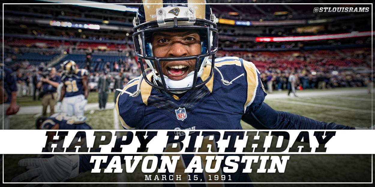 Happy Birthday, Tavon Austin!! 