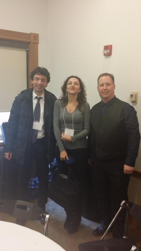 IonConcertMedia's tweet image. Saying goodbye to our new friends from Cremona Italy, the mayor and director of the Chamber of Commerce. #CODA2015