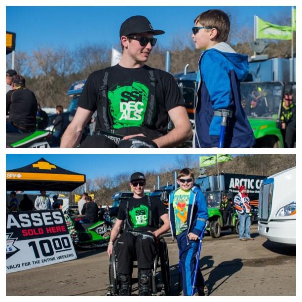 #TrueInspiration one little guys meeting his hero <a href="/Ggoodwin/">Garrett Goodwin</a>!