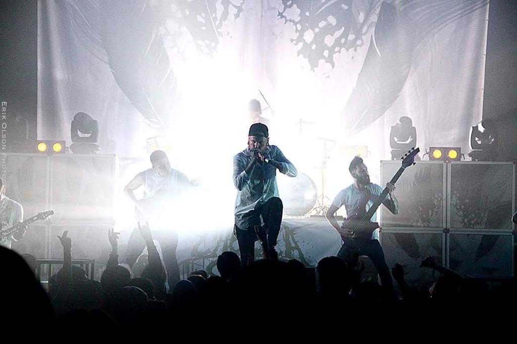 Chelsea Grin on stage !! Yeays \DC/